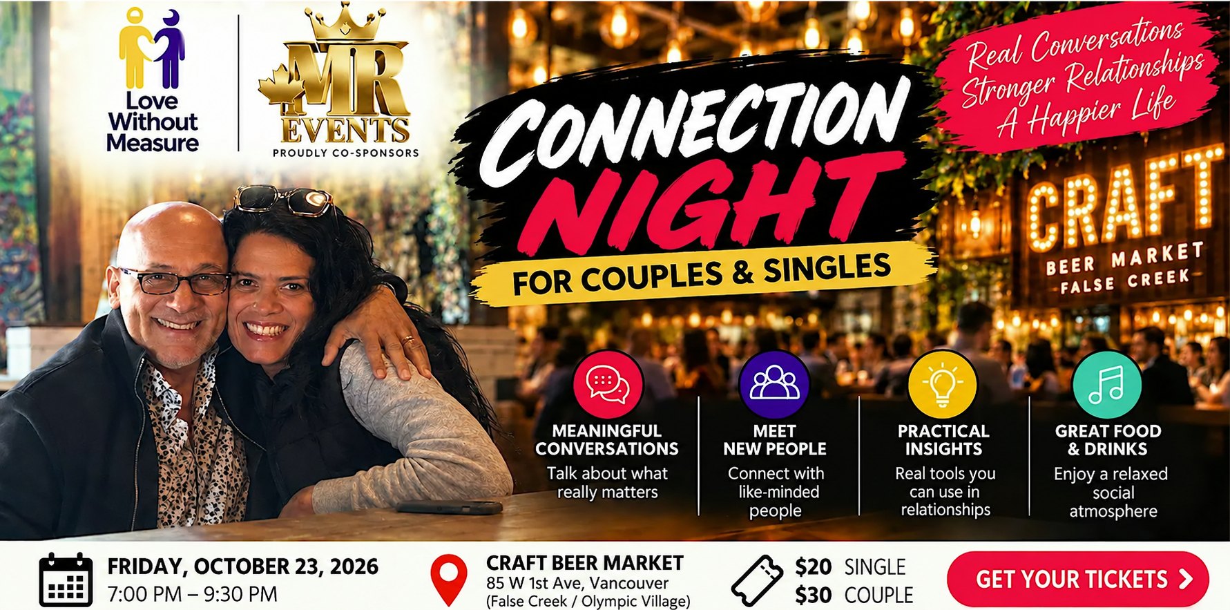 Couples and Singles Love Without Measure gathering