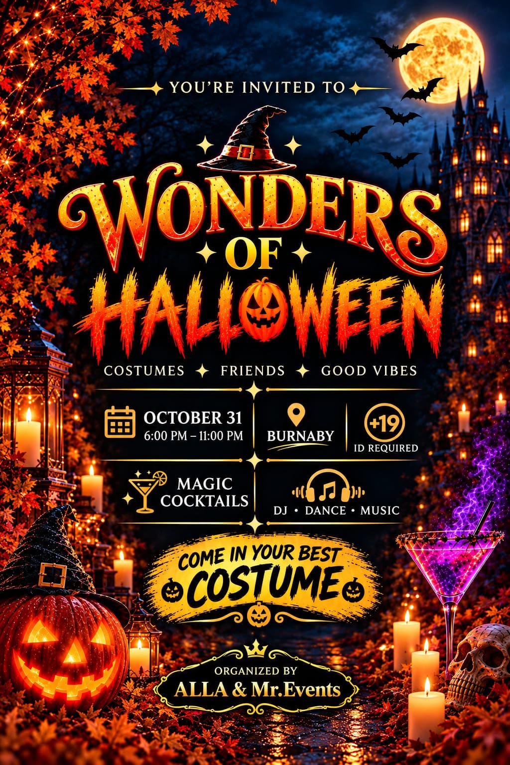 Wonders of Halloween – Costume Party